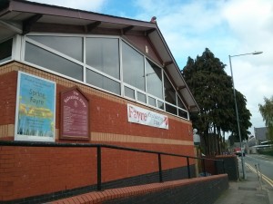 The Salvation Army Hall on Wesley Street in Old Cwmbran- the home for a weekly foodbank