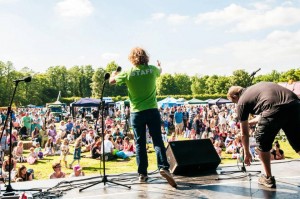 The main stage at last year's Cwmbran Big Event