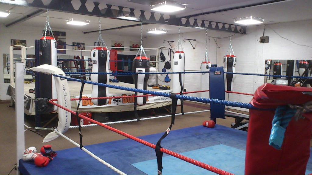 Torfaen Warriors boxing gym in Cwmbran