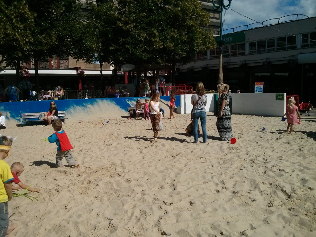 The Cwmbran beach