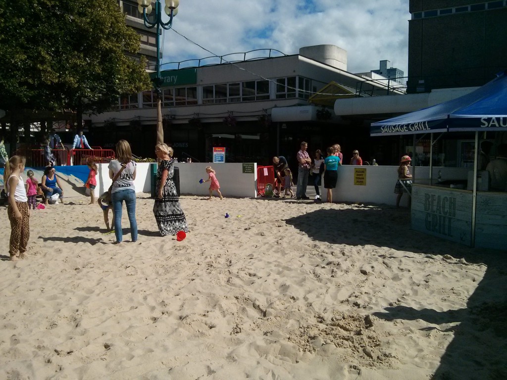 The Cwmbran beach