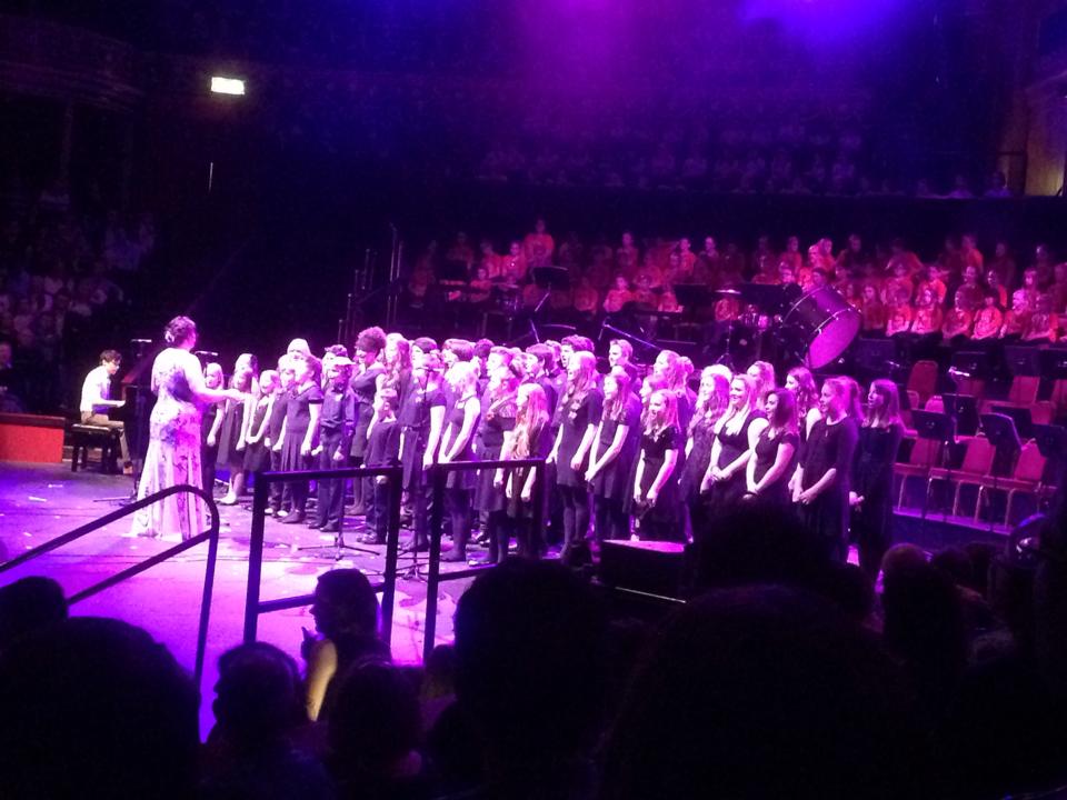 Torfaen Music Centre Gospel Choir at the Royal Albert Hall