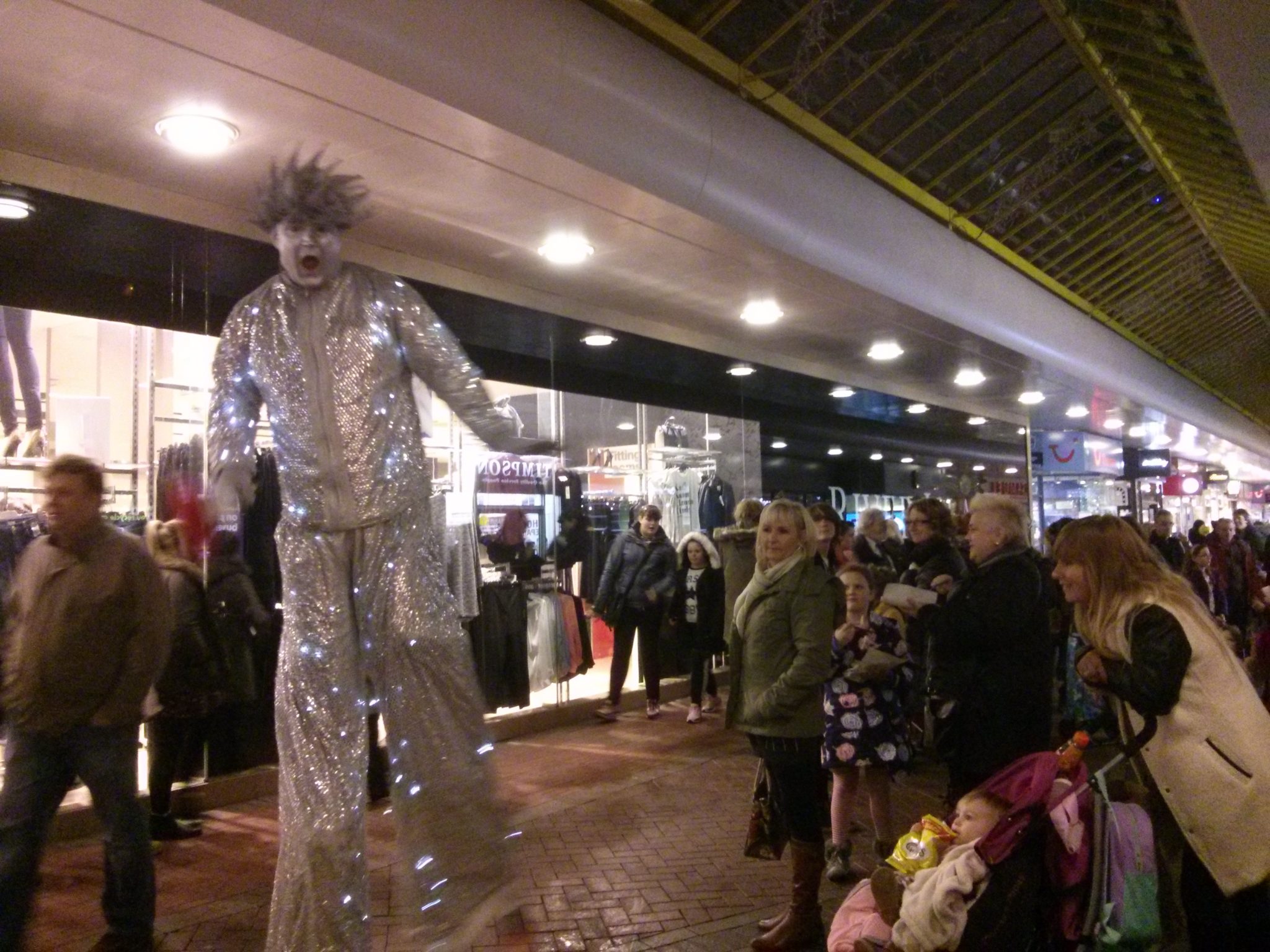 Cwmbran Shopping at Christmas