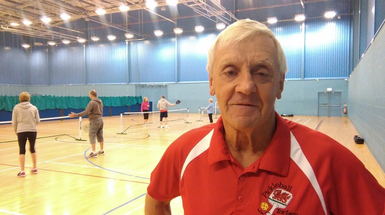 John Price, from Torfaen Pickleball Club