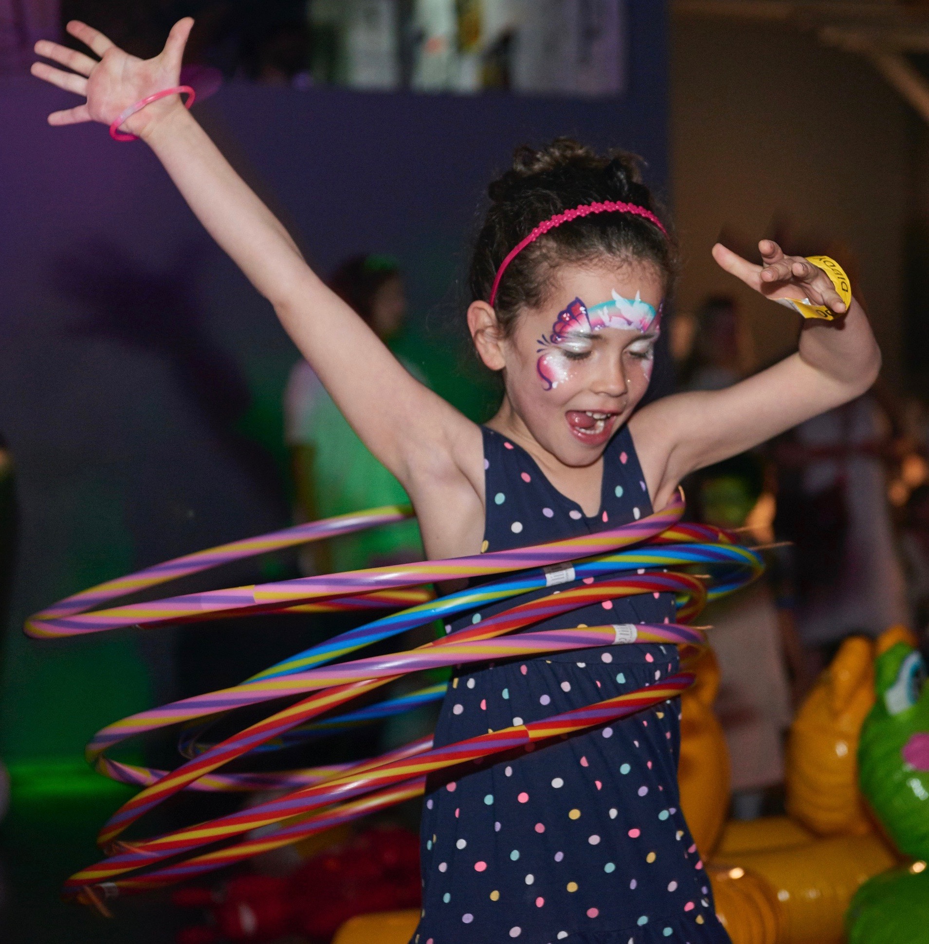 A youngster at a Diddy Rascal event in London