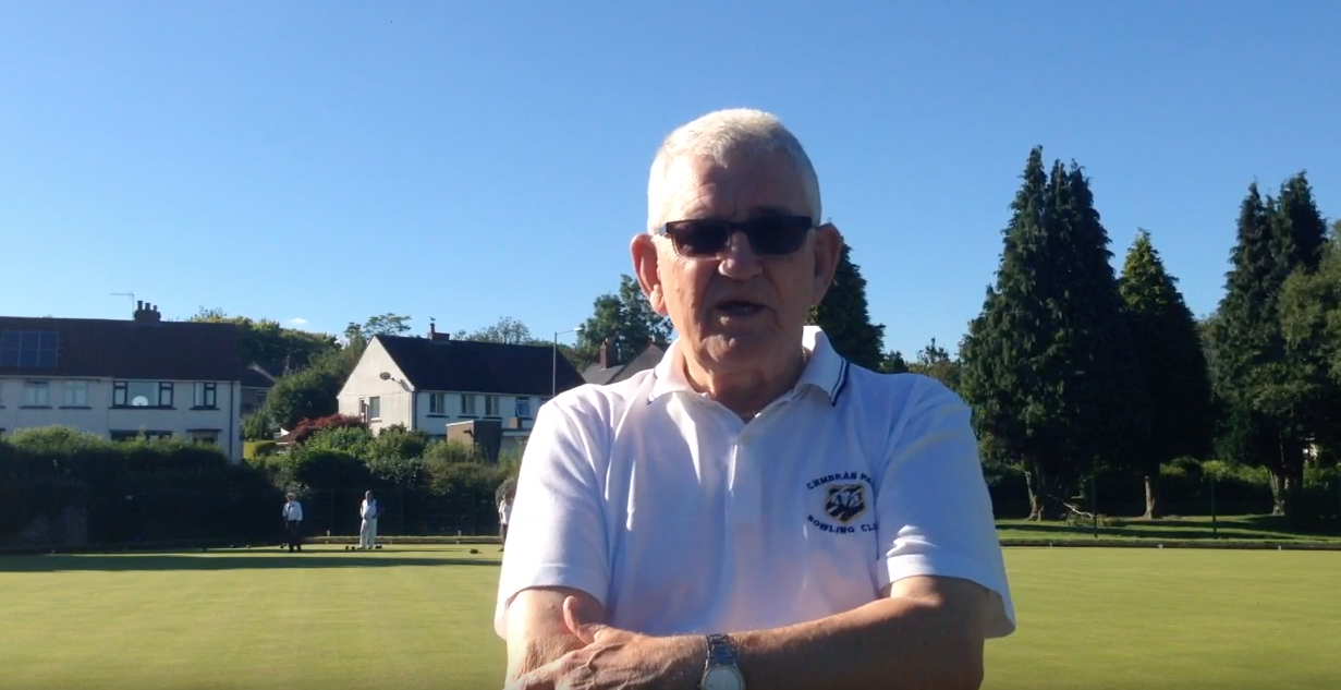 John Alford, from Cwmbran Park Bowls Club