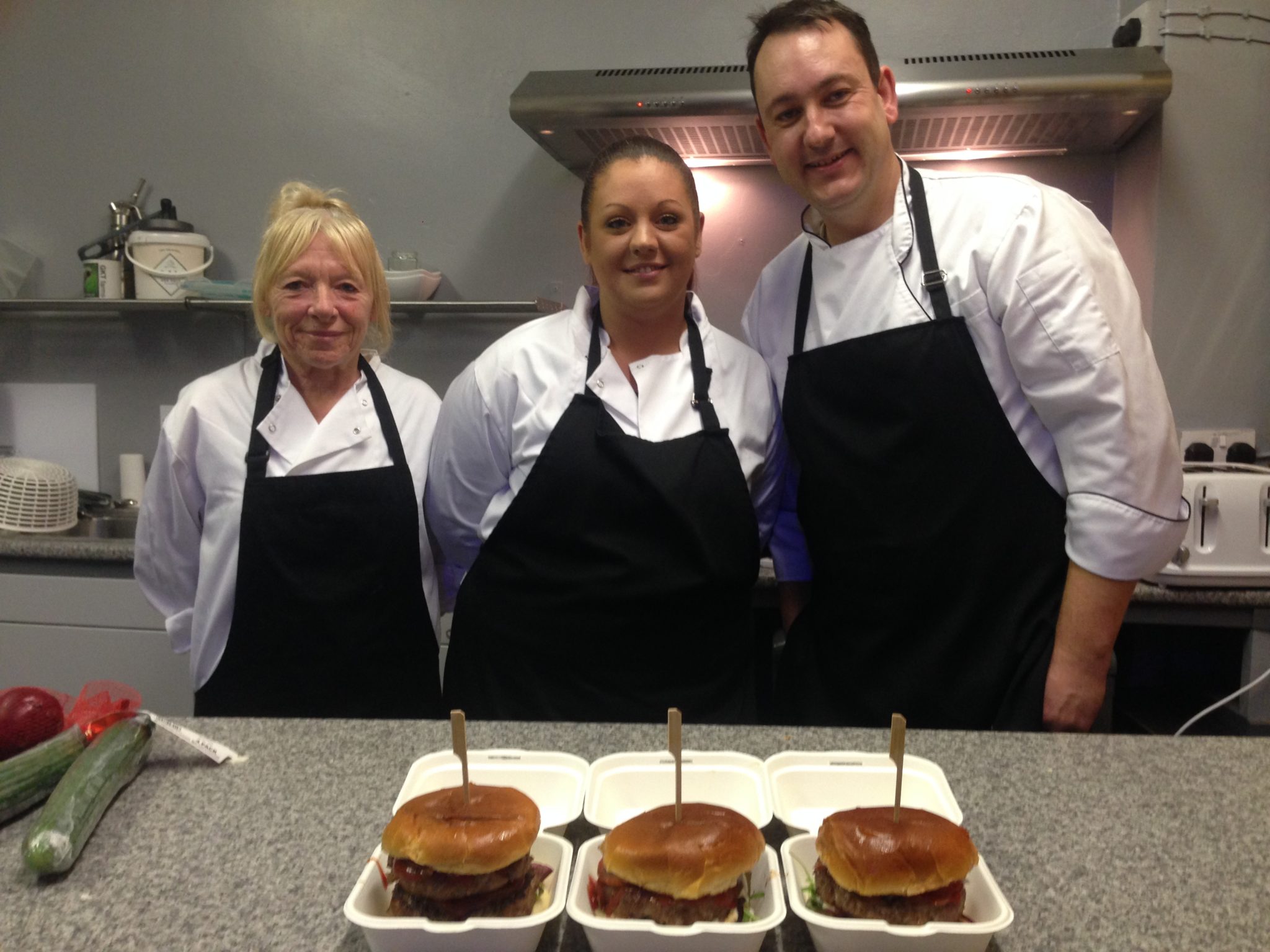 Wendy Tennant, Lisa Cook and Markus Cox