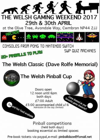 A retro gaming show is being held in Cwmbran