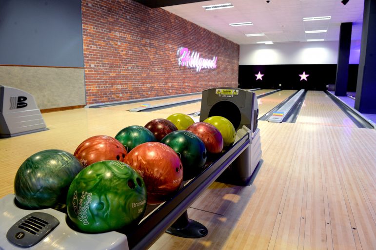 A lane at Hollywood Bowl in Cwmbran