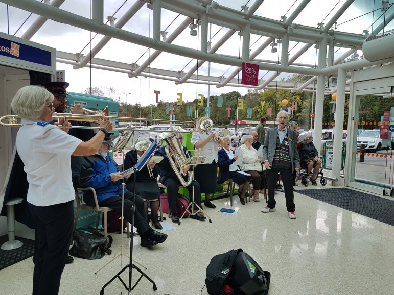 Reg and the Salvation Army Band