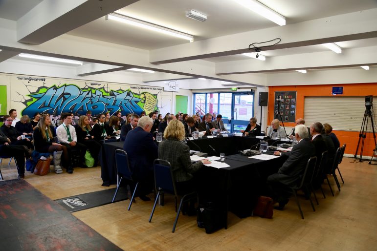 Committee for the Scrutiny of the First Minister at Cwmbran Centre for Young People