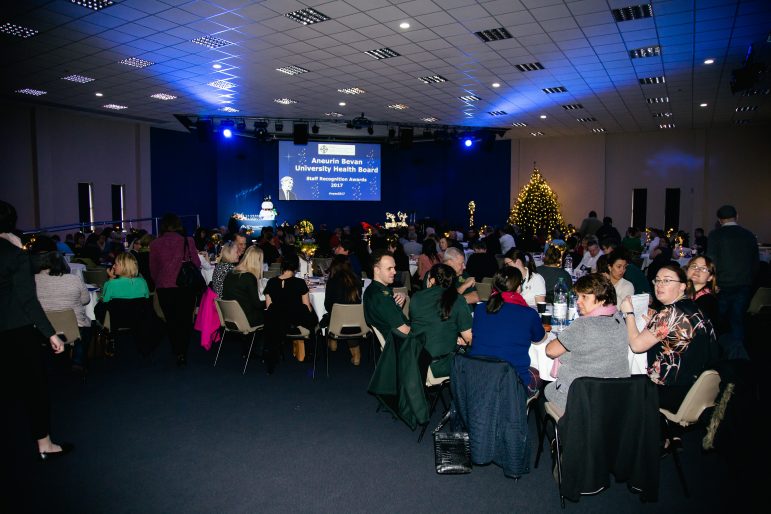 The Aneurin Bevan University Health Board staff awards at the Christchurch Centre, Newport.