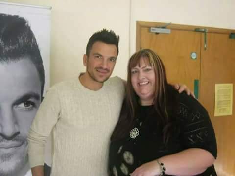 Peter Andre and Sam Williams