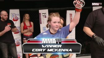 MMA fighter Cory McKenna