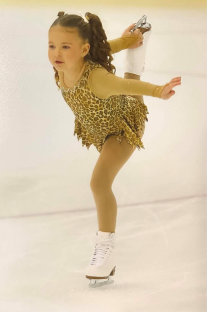 Ice skater Lilly Grace Walding