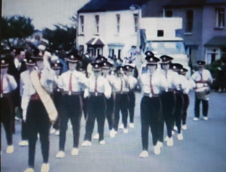 Cwmbran Carnival parade in the 1960s