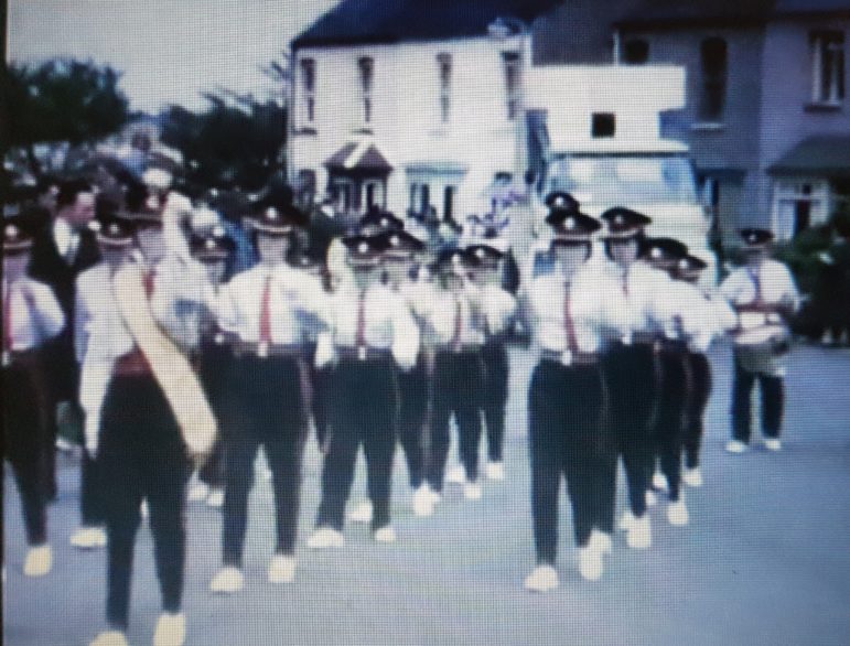 Cwmbran Carnival parade in the 1960s