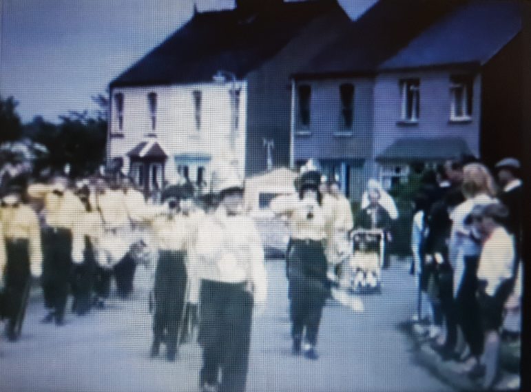 Cwmbran Carnival parade in the 1960s