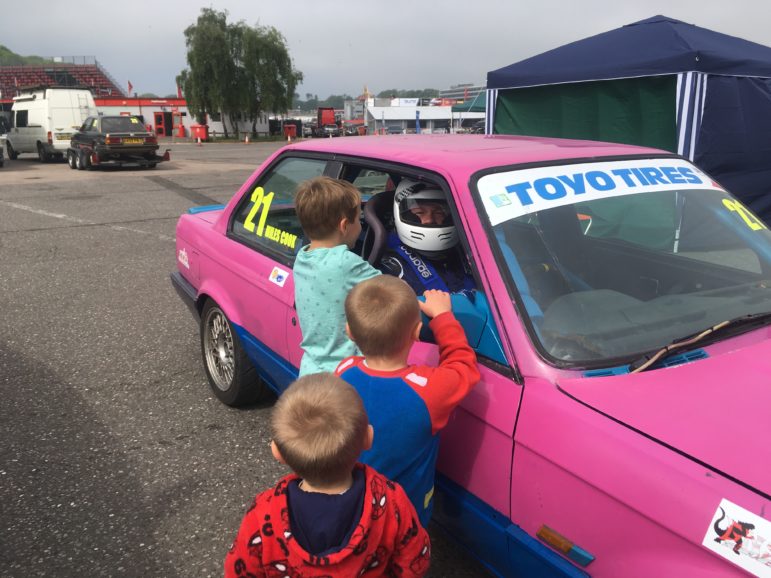 Miles Cook in his BMW 320 3 SeriesMiles Cook in his BMW 320 3 Series