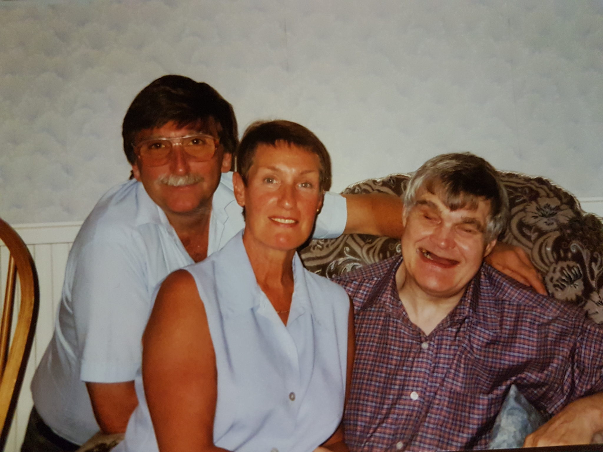 Colin with Carole and her husband Doug