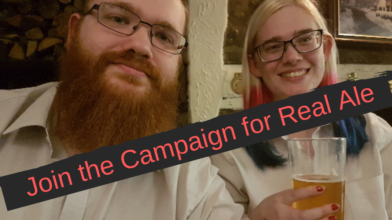Chloe and Sam from Gwent CAMRA