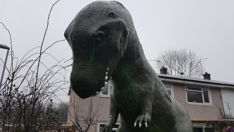 The Cwmbran dinosaur