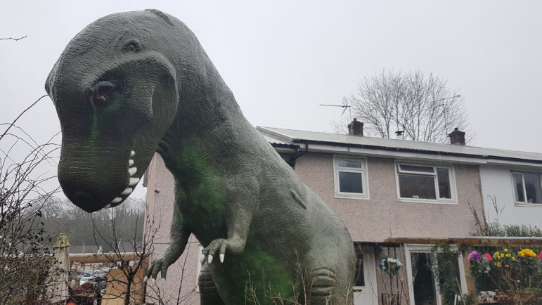 The Cwmbran dinosaur