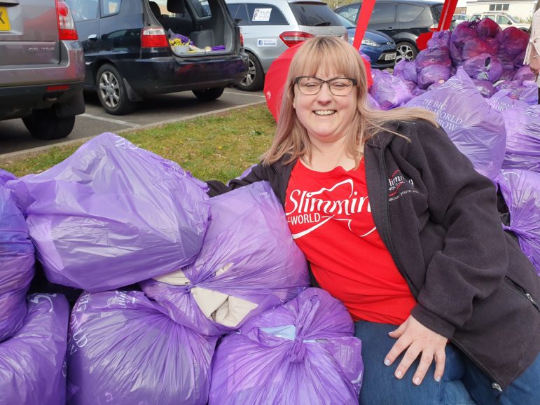 Donations from Slimming World members