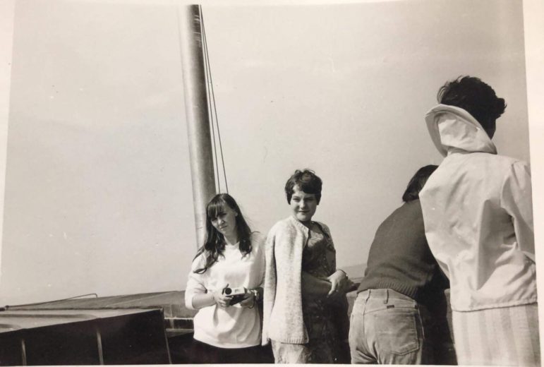 Two women from Cwmbran in Bruchsal in 1969