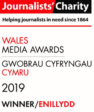 Wales Media Awards- winners' logo