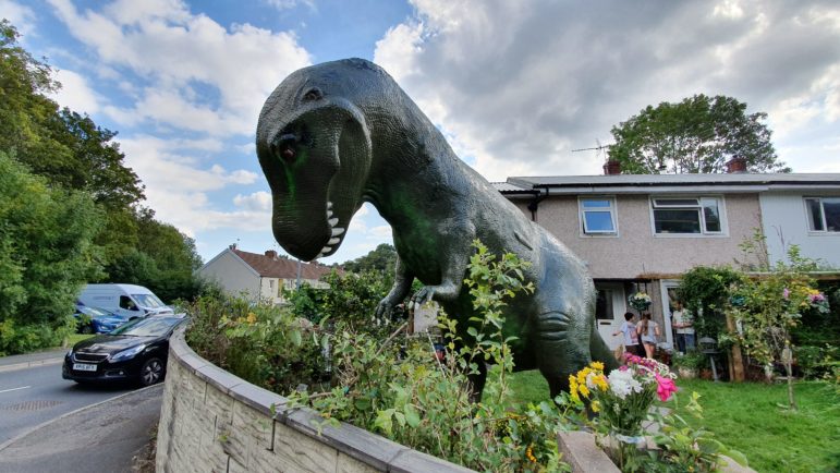 The Cwmbran dinosaur