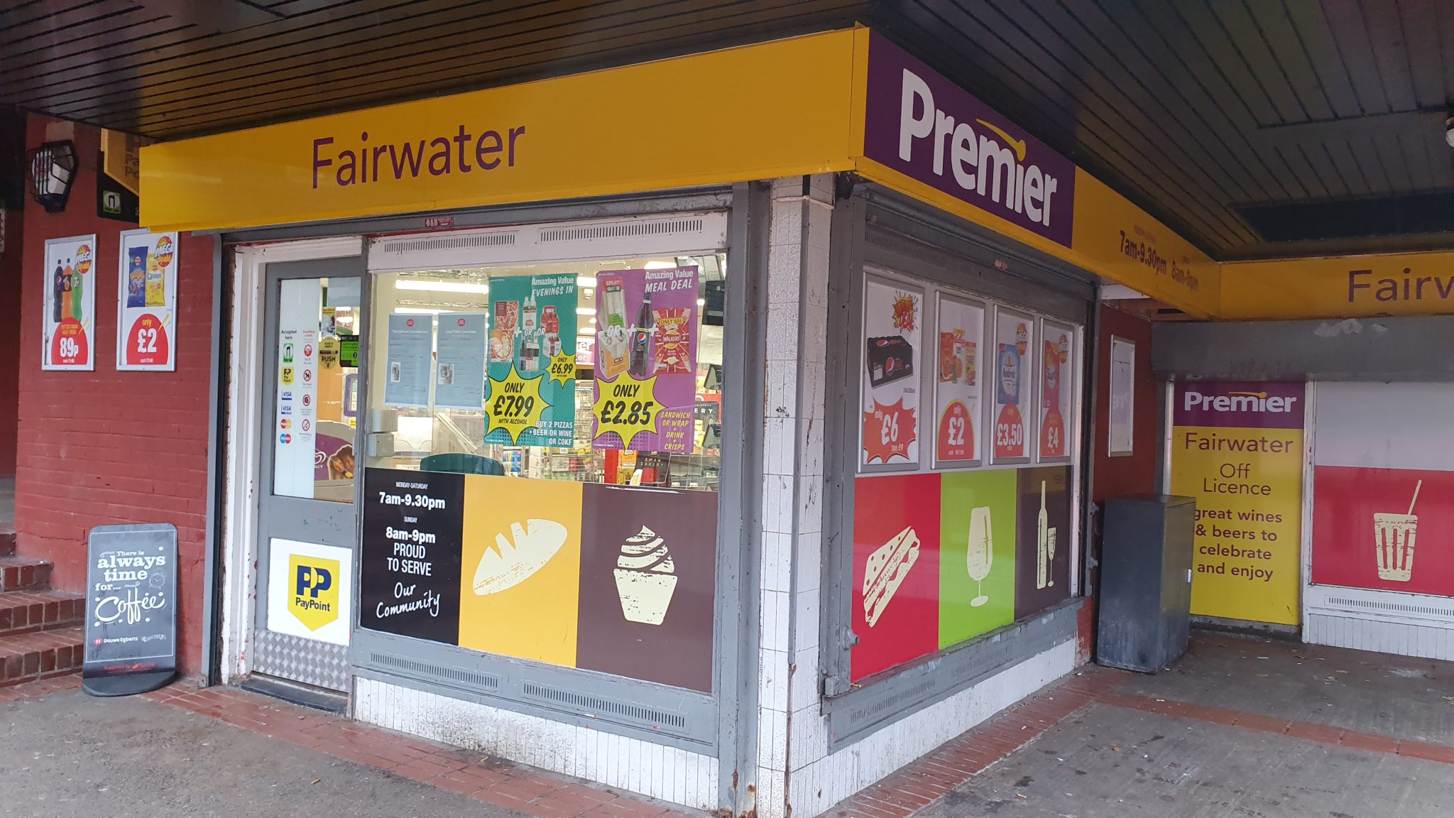 The post office in Fairwater Shops may move to a new home...forty