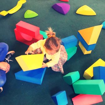 Baby and toddlers at Greenmeadow Community Farm