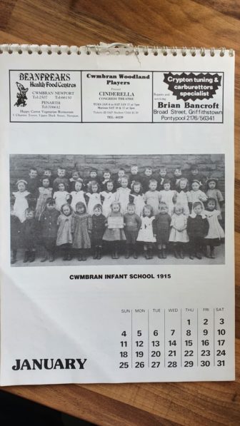 Cwmbran's Checkpoint Calendar 1987