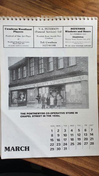 Cwmbran's Checkpoint Calendar 1987