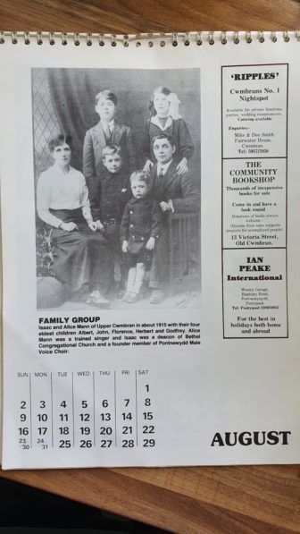 Cwmbran's Checkpoint Calendar 1987