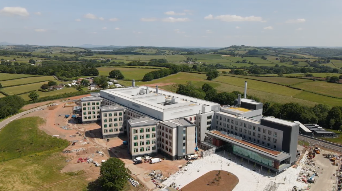 Grange University Hospital in Llanfrechfa