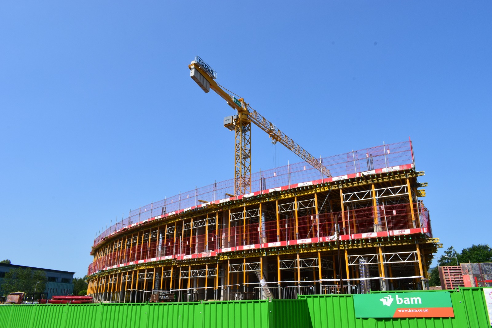 The new Gwent Police HQ being built in Llantrarnam