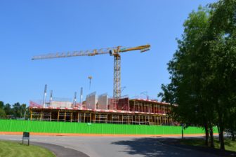 The new Gwent Police HQ being built in Llantrarnam