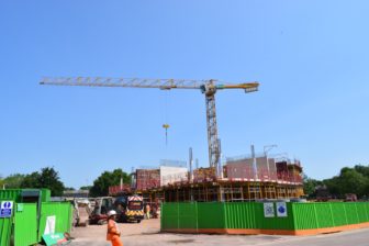 The new Gwent Police HQ being built in Llantrarnam