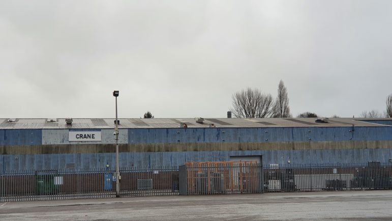 The Crane factory in Cwmbran