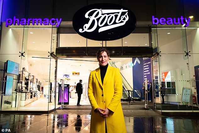 Safeguarding Minister Victoria Atkins launching the scheme at Boots