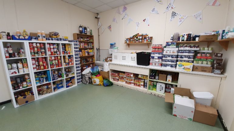 A food bank