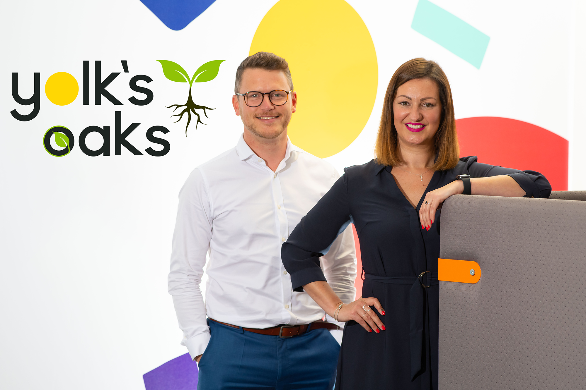 Gareth Jones and Nici Jones of Yolk Recruitment