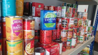 Food bank donations