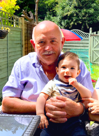 Joe and his grandson, Raffaele
