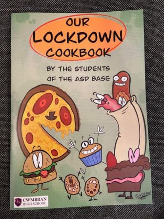 The cookbook created by pupils