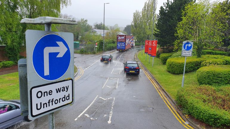 Llywelyn Road in Cwmbran