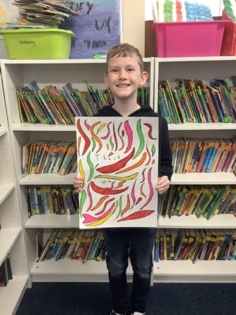 A Croesyceiliog Primary School pupil