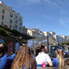 Pupils in Tenby Harbour